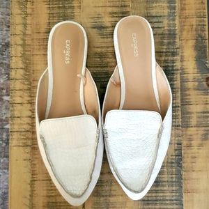 Express Women's White Loafers